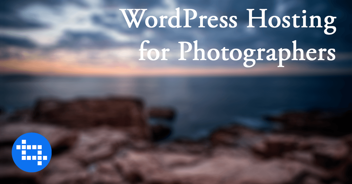 WordPress hosting for photographers
