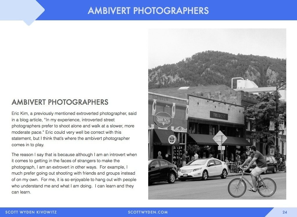 street photography ebook