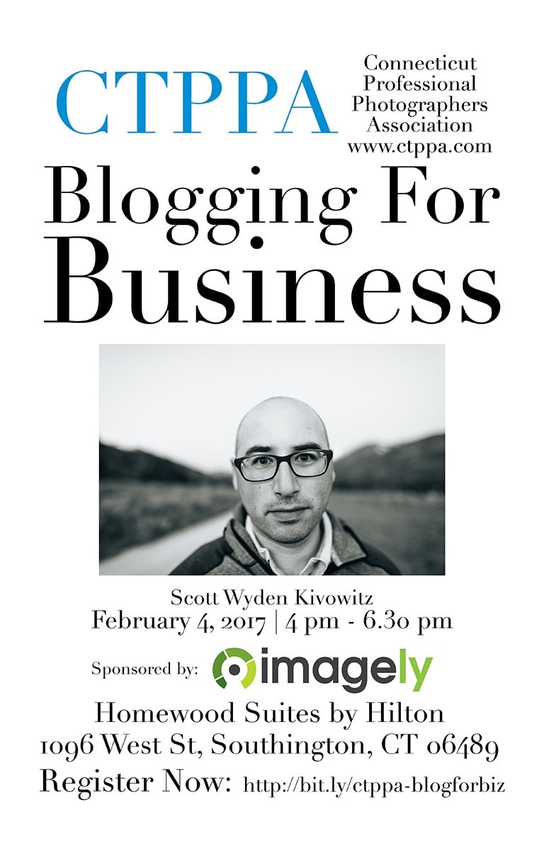 Join me at CTPAA for a WordPress and Blogging event